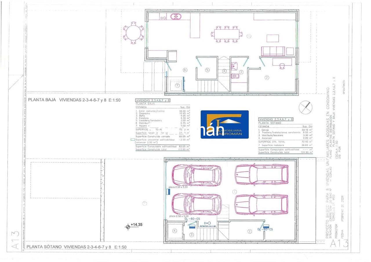 Foto 1 NUEVA PROMOCIÓN DE 8 CHALETS EN EL VAO (CORUXO). VIGO.