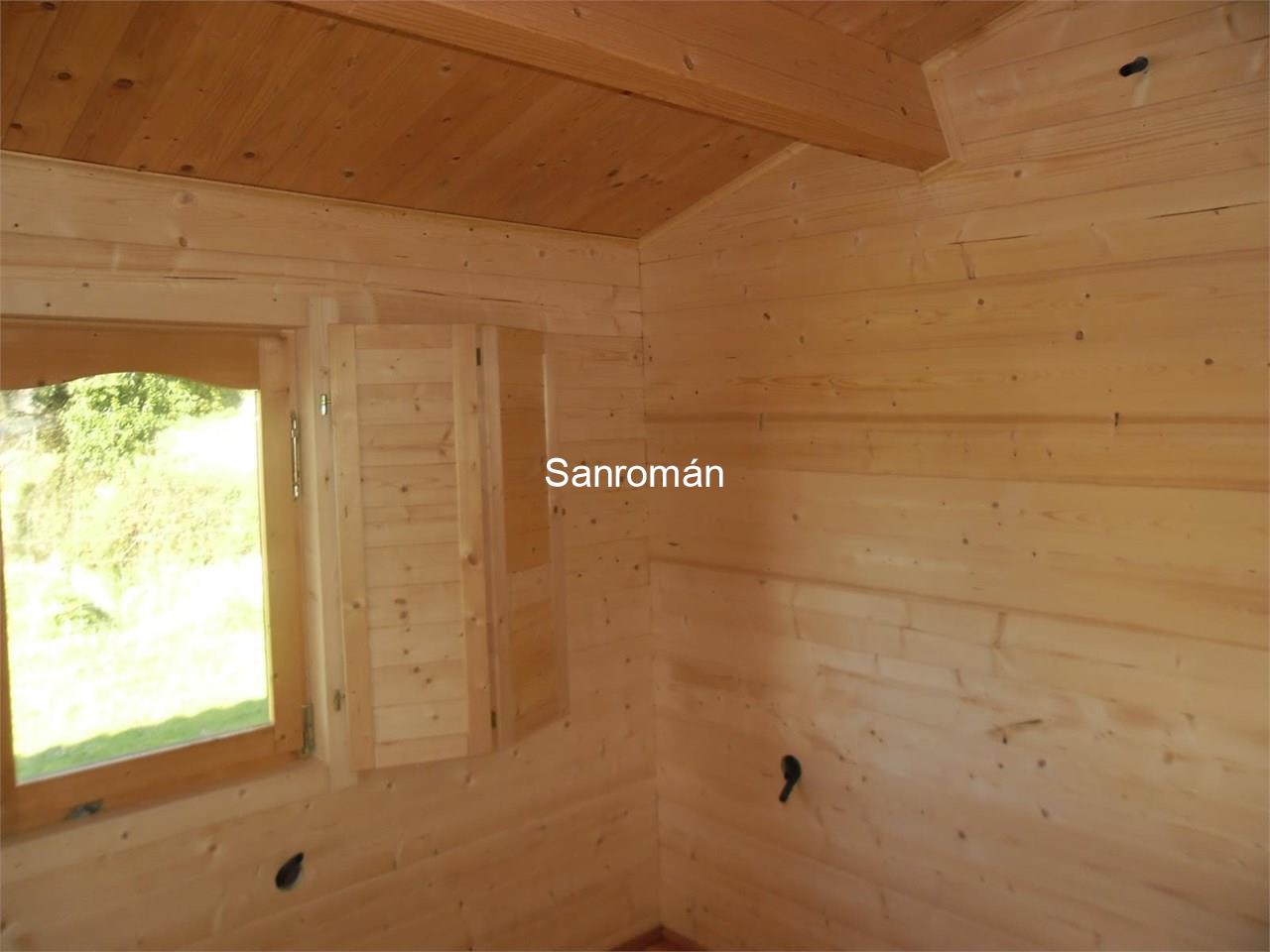 Foto 12 Terreno edificable con casa prefabricada de madera en Tebra (Tomiño)