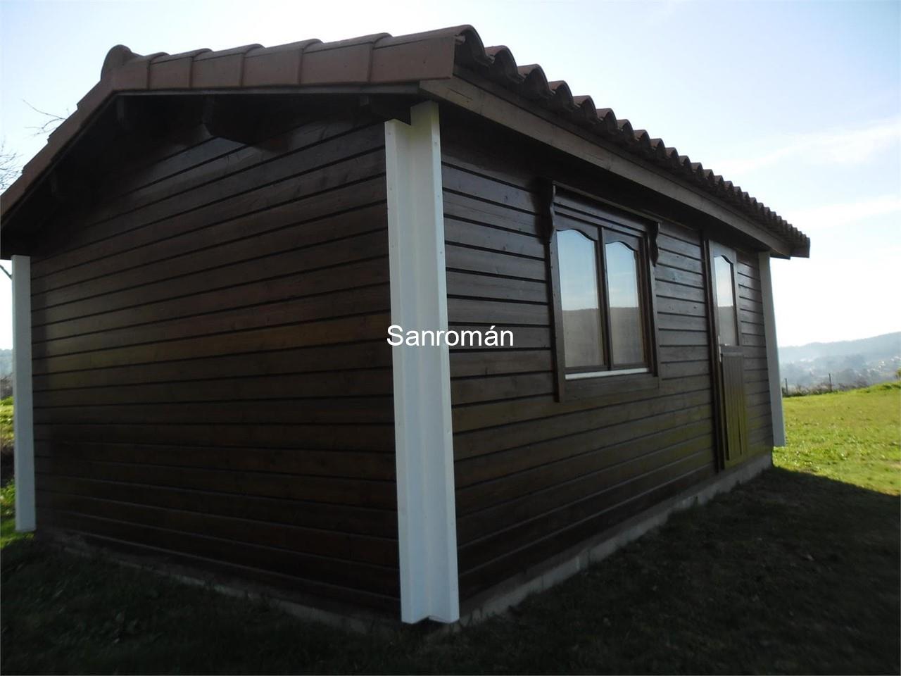 Foto 4 Terreno edificable con casa prefabricada de madera en Tebra (Tomiño)